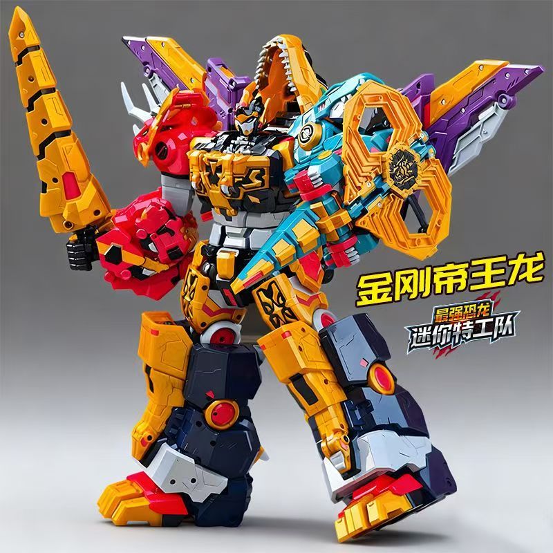 Badminton Korea - MiniForce Dinoid Warrior Robot Trasformabile Modello