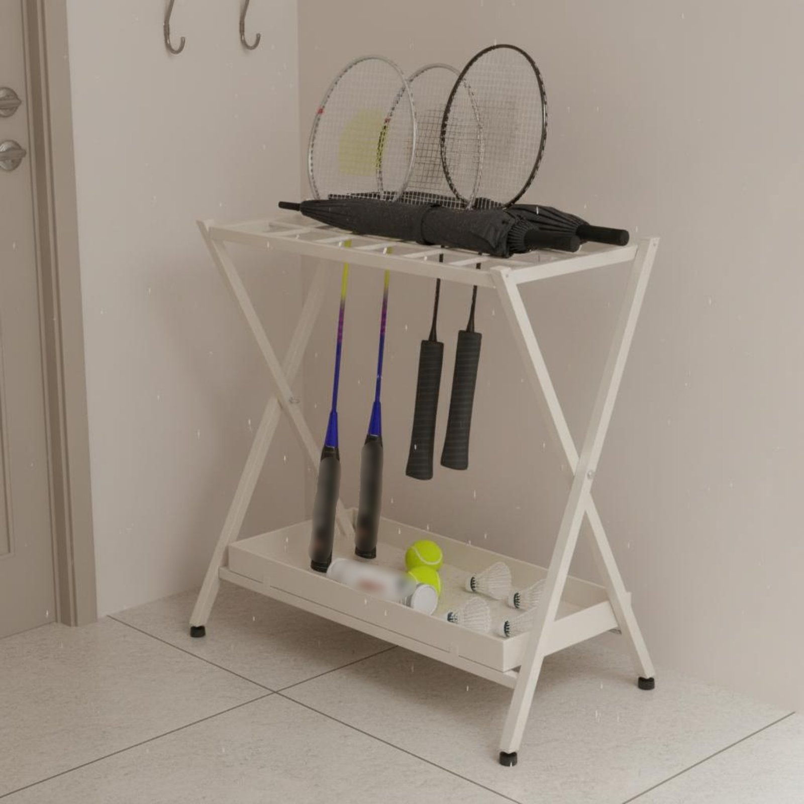 Supporto Pieghevole per Racche - Badminton Racket recensione e prezzo