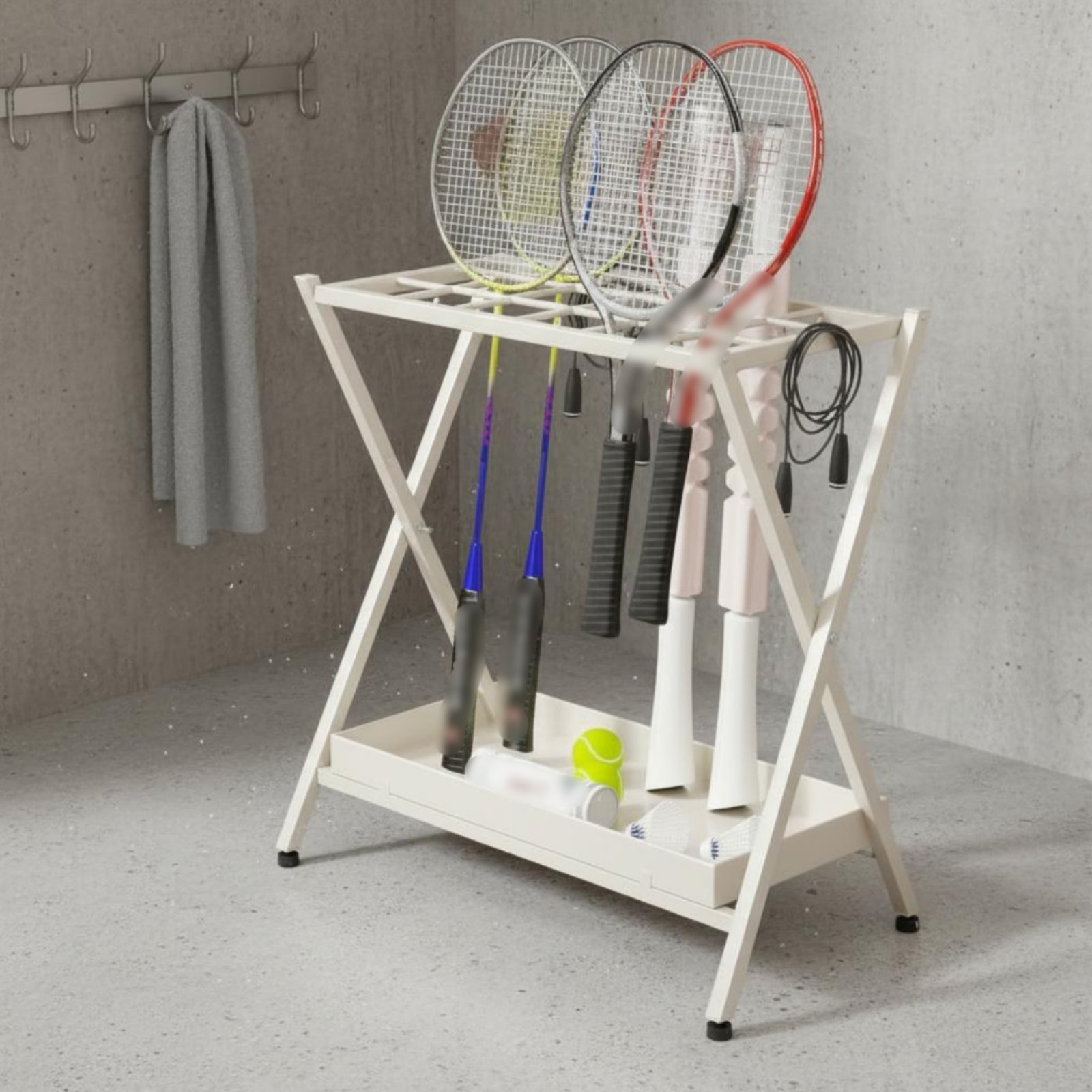 Supporto Pieghevole per Racche - Badminton Racket recensione e prezzo