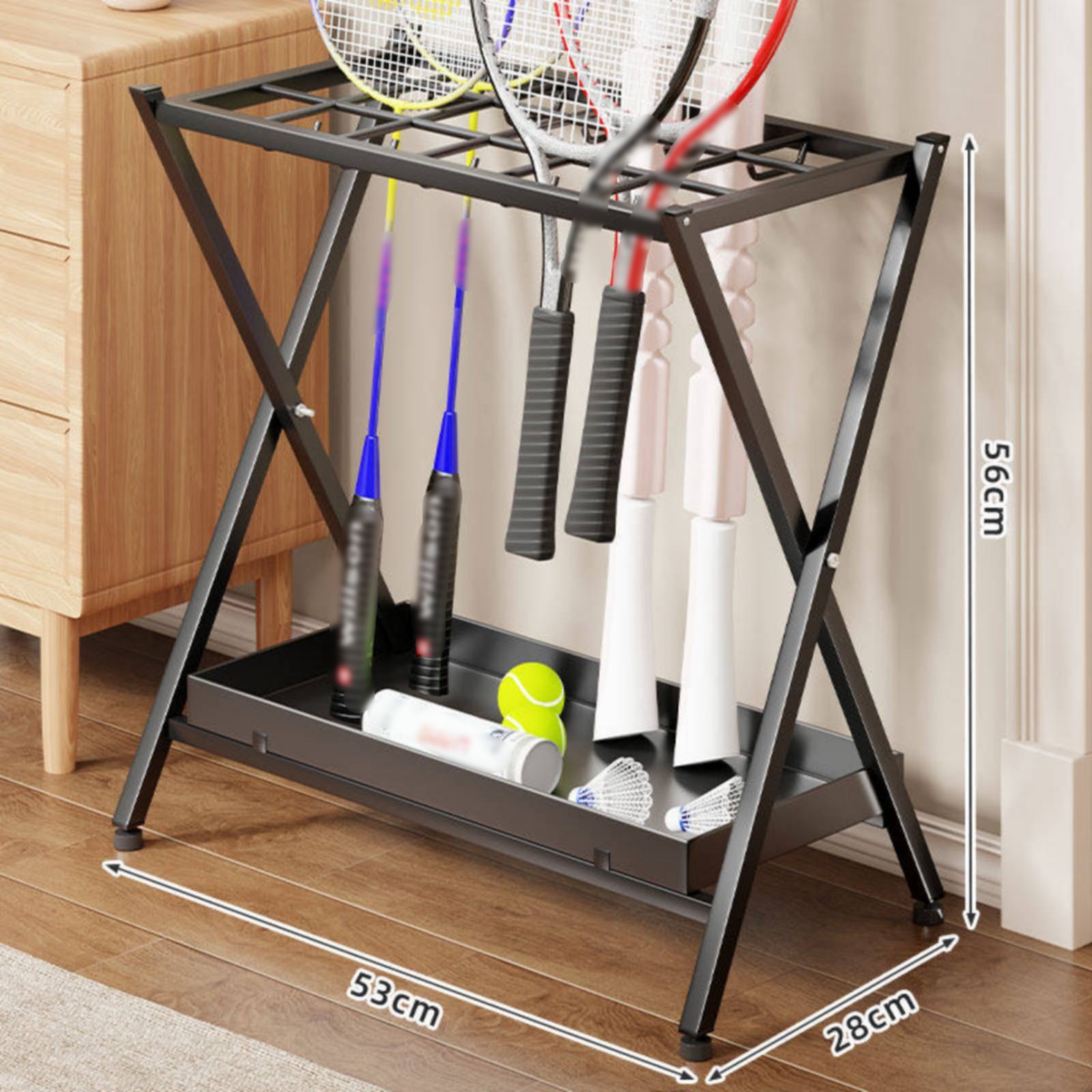 Supporto Pieghevole per Racche - Badminton Racket recensione e prezzo