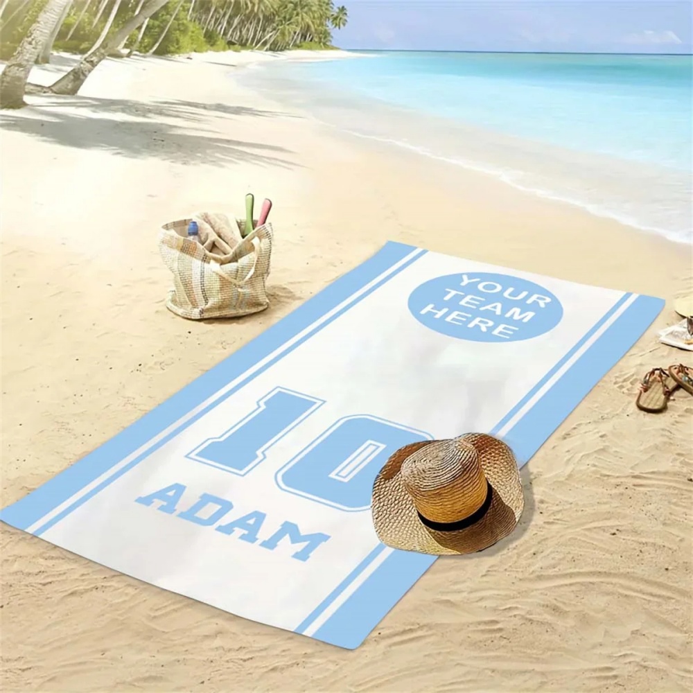 Asciugamano da Spiaggia Person - Badminton Club Logo recensione e prezzo
